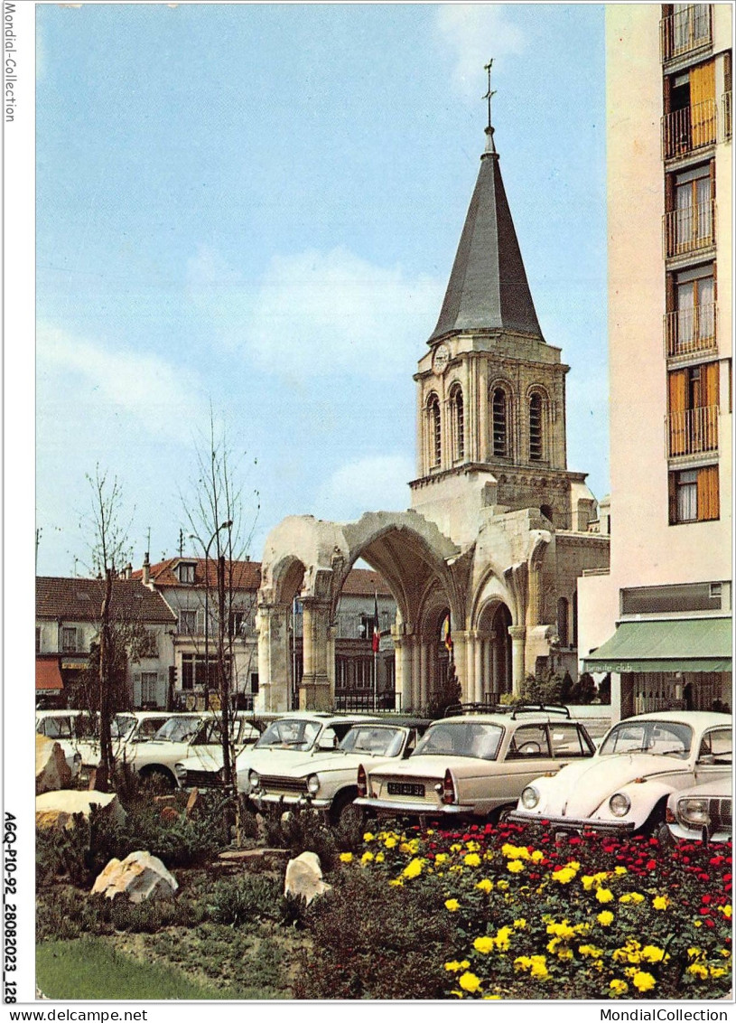 AGQP10-0827-92 - COLOMBES - Le Cclocher De L'ancienne Eglise Saint-pierre Saint-paul - Place Du Générale Leclerc  - Colombes