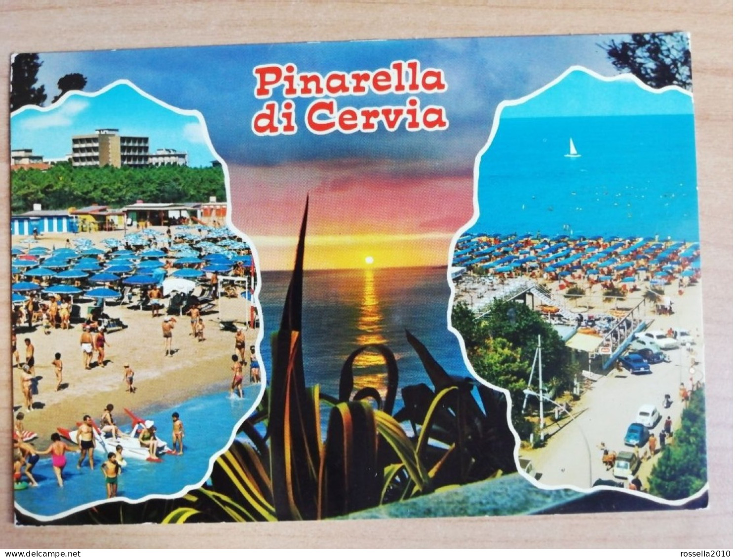 CARTOLINA ITALIA RAVENNA PINARELLA DI CERVIA 1988 Italy Postcard ITALIEN Ansichtskarten - Souvenir De...