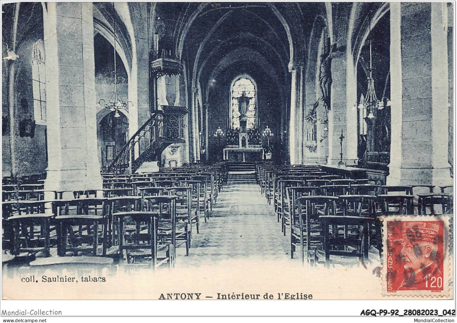 AGQP9-0691-92 - ANTONY - Intérieur De L'eglise  - Antony