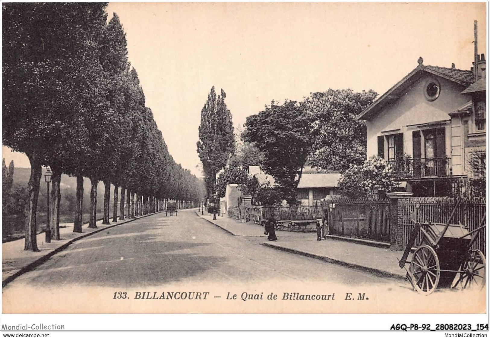 AGQP8-0666-92 - BILLANCOURT - Le Quai De Billancourt  - Boulogne Billancourt