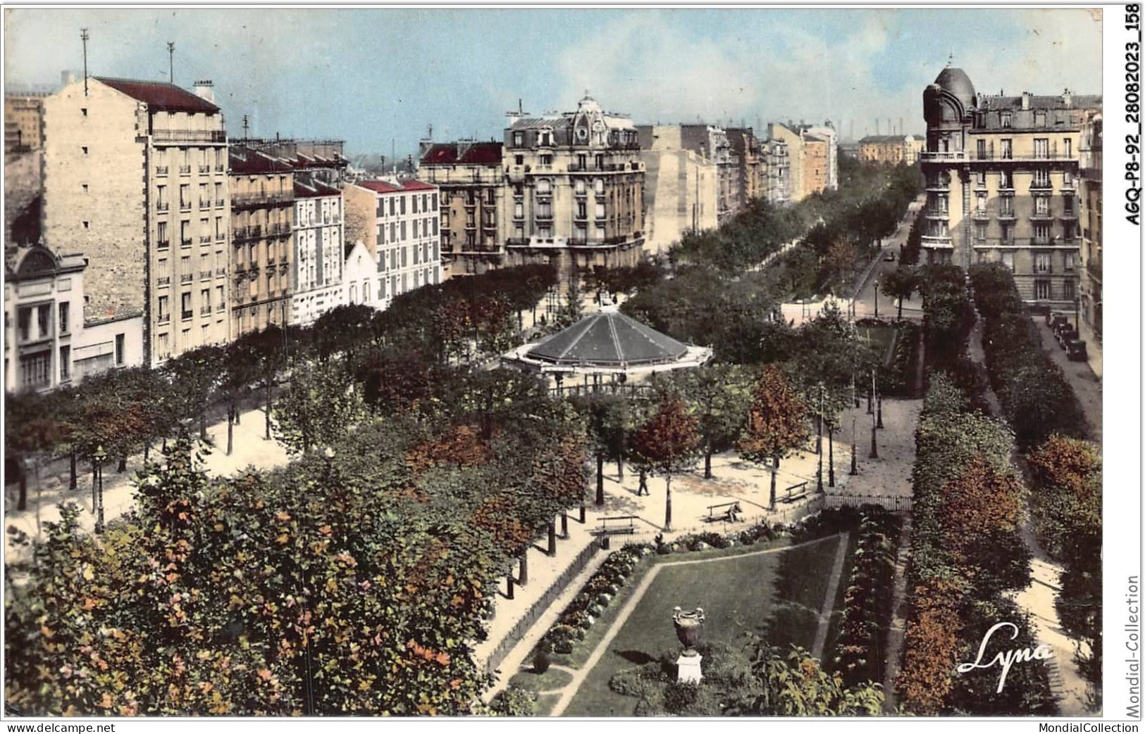 AGQP8-0668-92 - CLICHY - La Place Des Martyrs  - Clichy