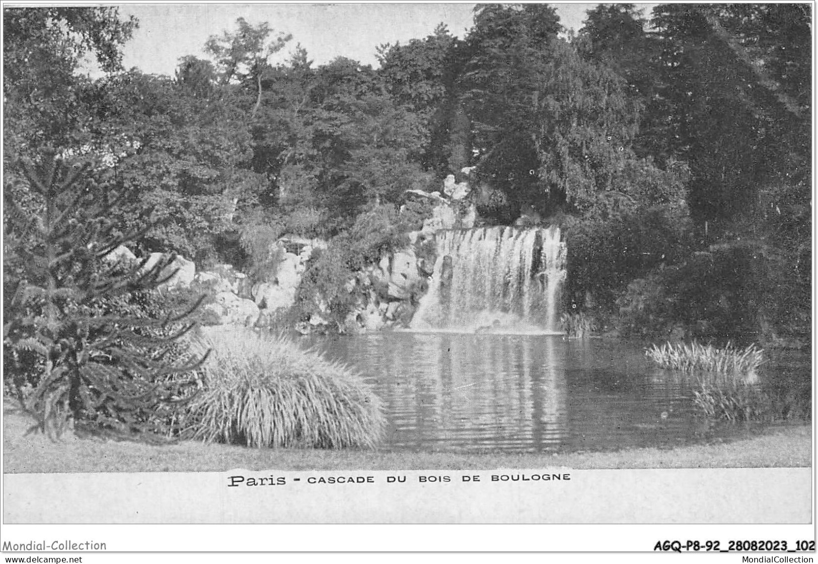 AGQP8-0640-92 - PARIS - Cascade Du Bois De BOULOGNE  - Boulogne Billancourt