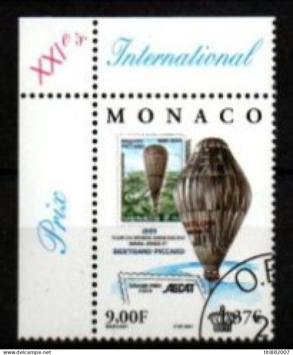 MONACO   -  2000 .  Y&T N° 2285 Oblitéré.   Ballon,  Montgolfière - Used Stamps