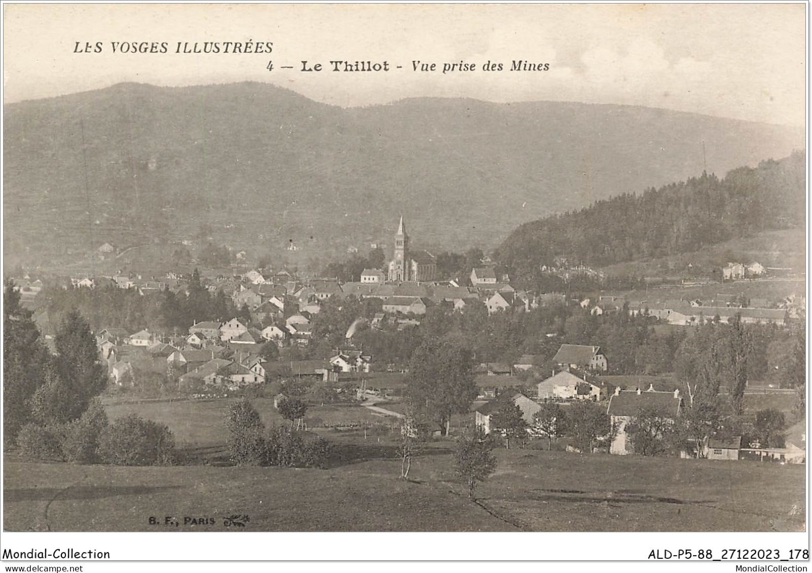 ALDP5-88-0490 - LE THILLOT - Vue Prise Des Mines - Le Thillot