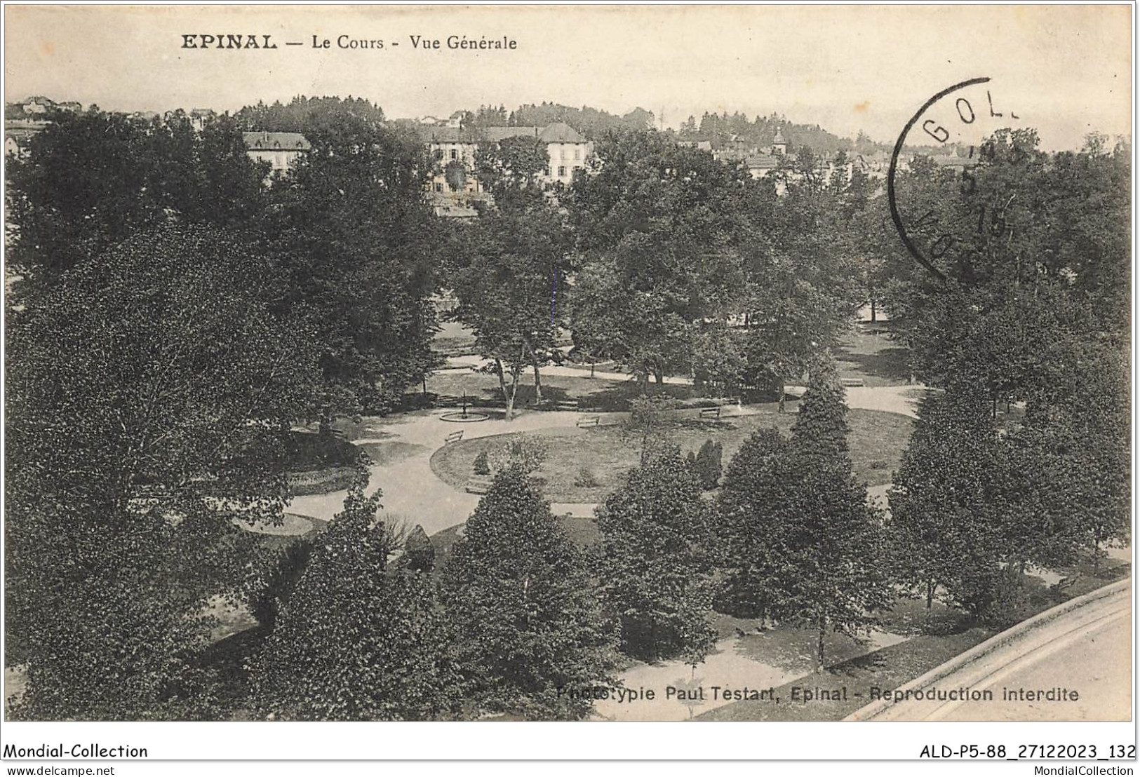 ALDP5-88-0467 - EPINAL - Le Cours - Vue Générale - Epinal