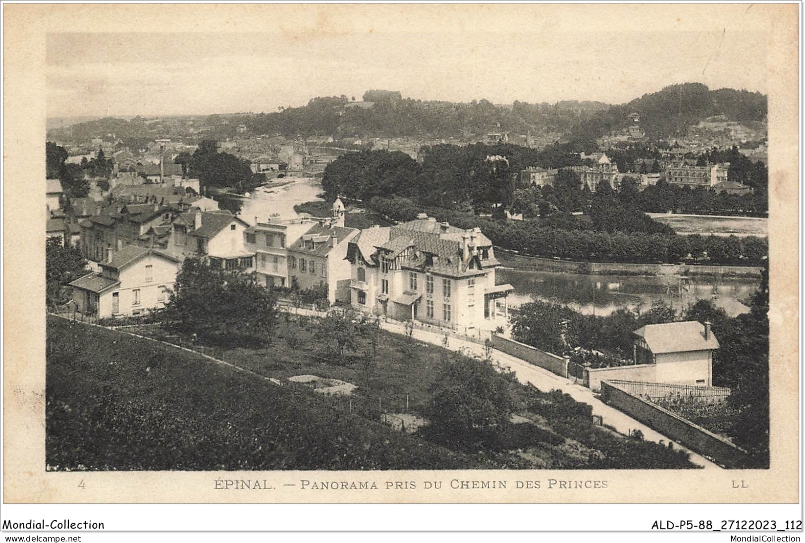 ALDP5-88-0457 - EPINAL - Panorama Pris Du Chemin Des Princes - Epinal