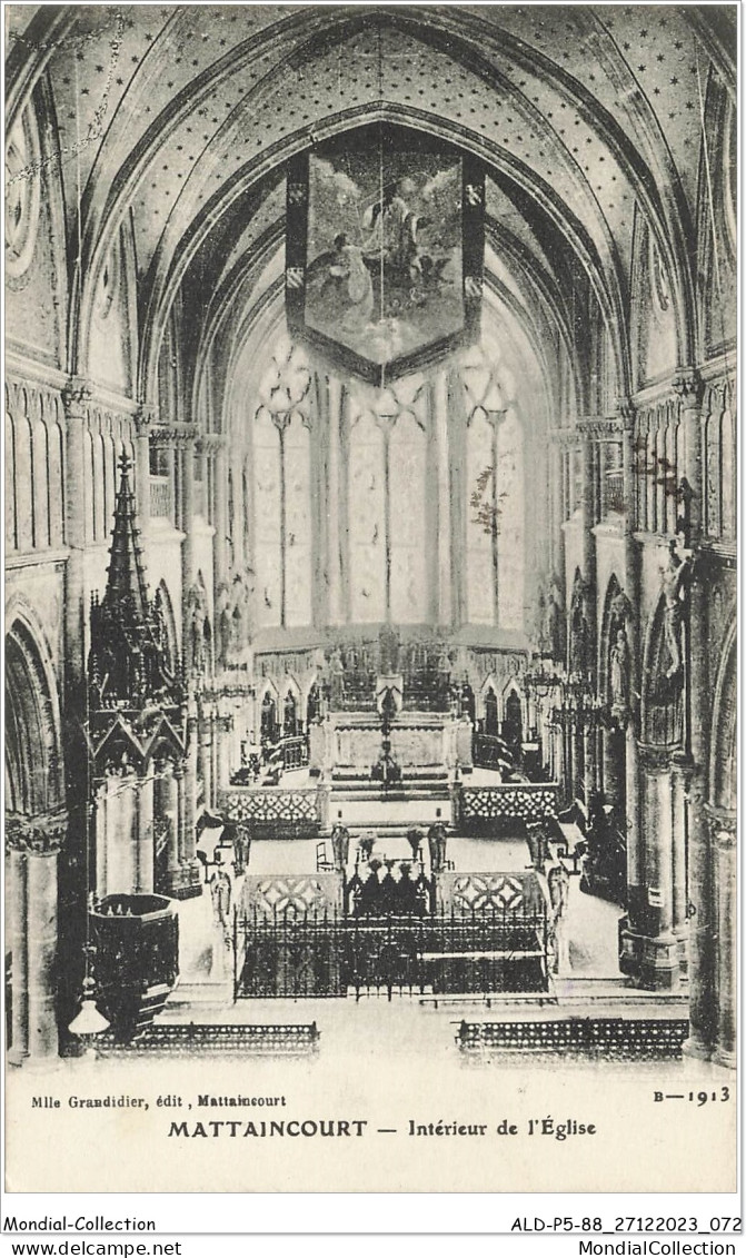 ALDP5-88-0437 - MATTAINCOURT - Intérieur De L'église - Neufchateau