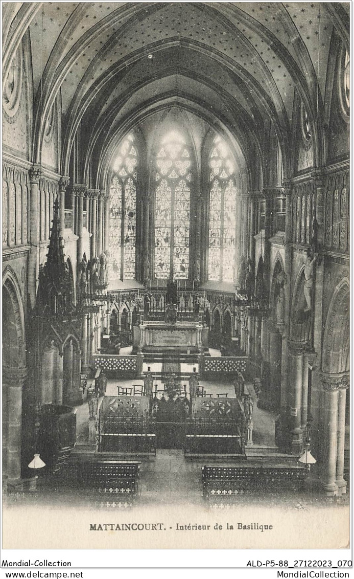 ALDP5-88-0436 - MATTAINCOURT - Intérieur De La Basilique - Neufchateau