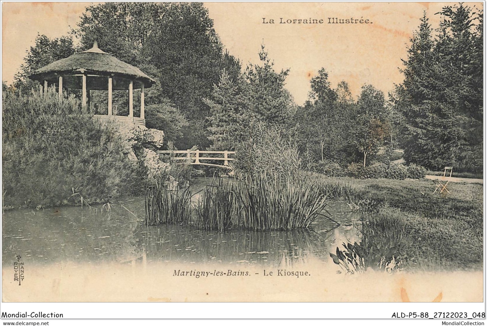 ALDP5-88-0425 - MARTIGNY-LES-BAINS - Le Kiosque - Neufchateau