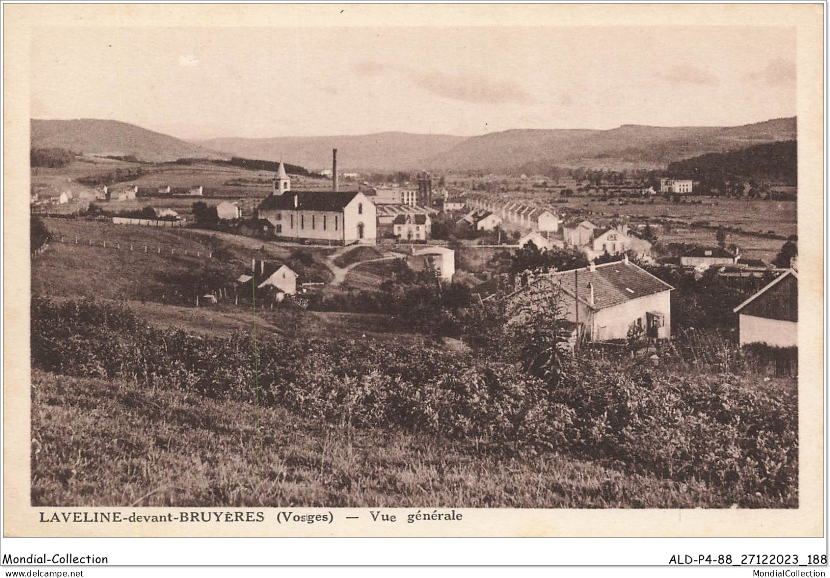 ALDP4-88-0395 - LAVELINES-DEVANT-BRUYERES - Vue Générale - Bruyeres