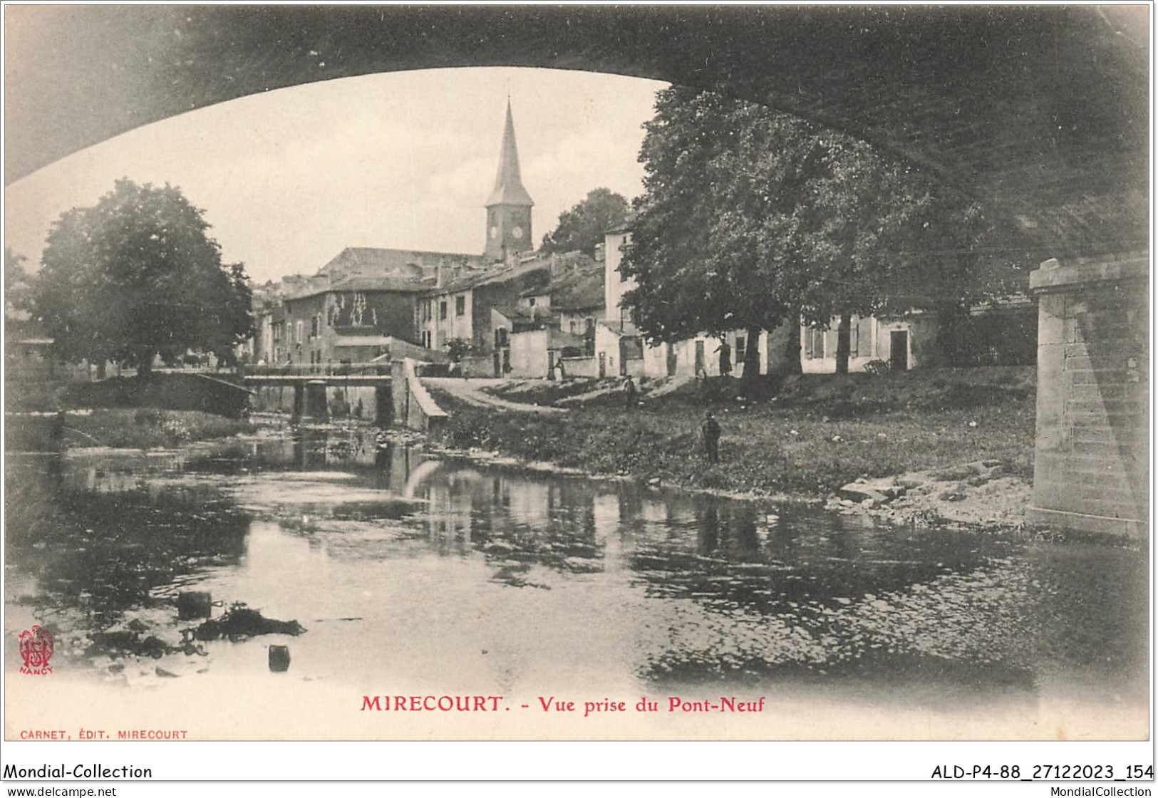ALDP4-88-0378 - MIRECOURT - Vue Prise Du Pont-neuf - Mirecourt