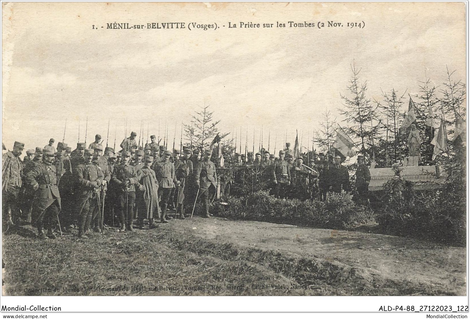 ALDP4-88-0362 - MENIL-SUR-BELVITTE - La Prière Sur Les Tombes - Epinal