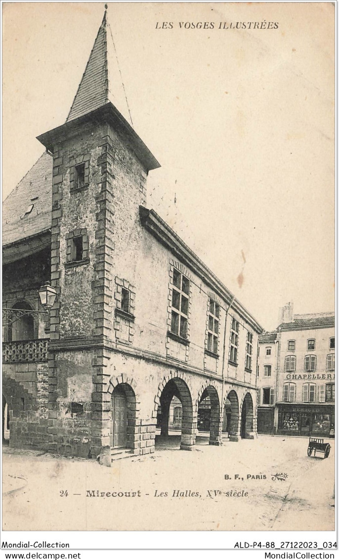 ALDP4-88-0318 - MIRECOURT - Les Halles - Mirecourt