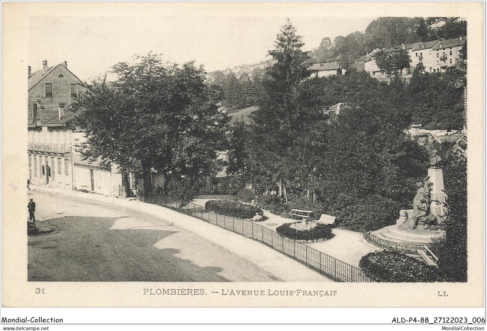 ALDP4-88-0304 - PLOMBIERES - L'avenue Louis-français - Plombieres Les Bains