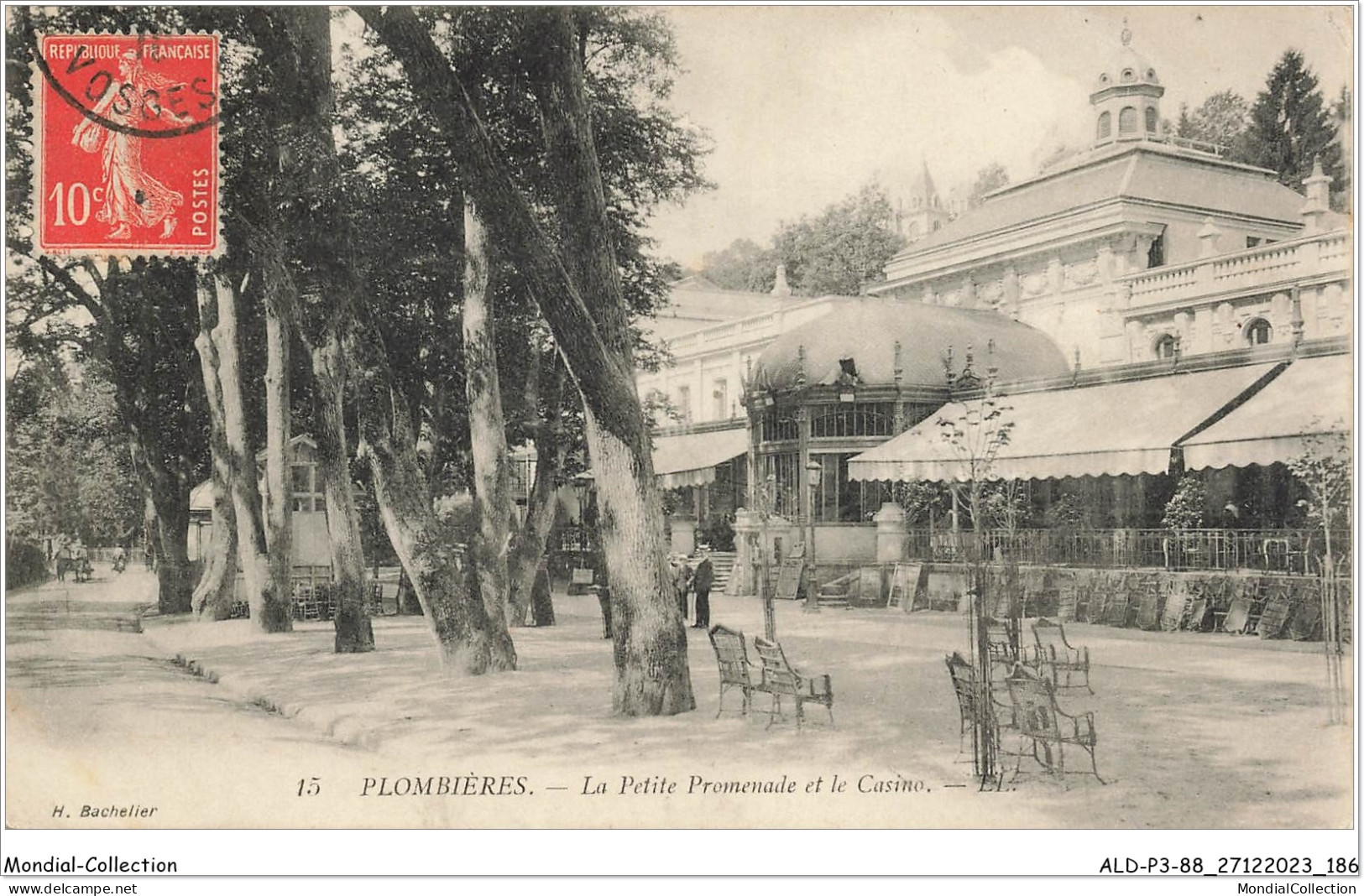 ALDP3-88-0294 - PLOMBIERES - La Petite Promenade Et Le Casino - Plombieres Les Bains