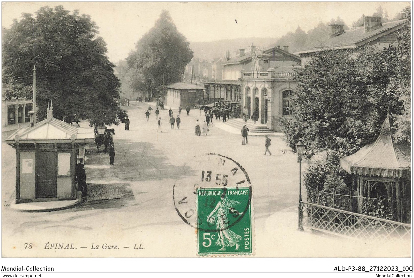 ALDP3-88-0251 - EPINAL - La Gare - Epinal