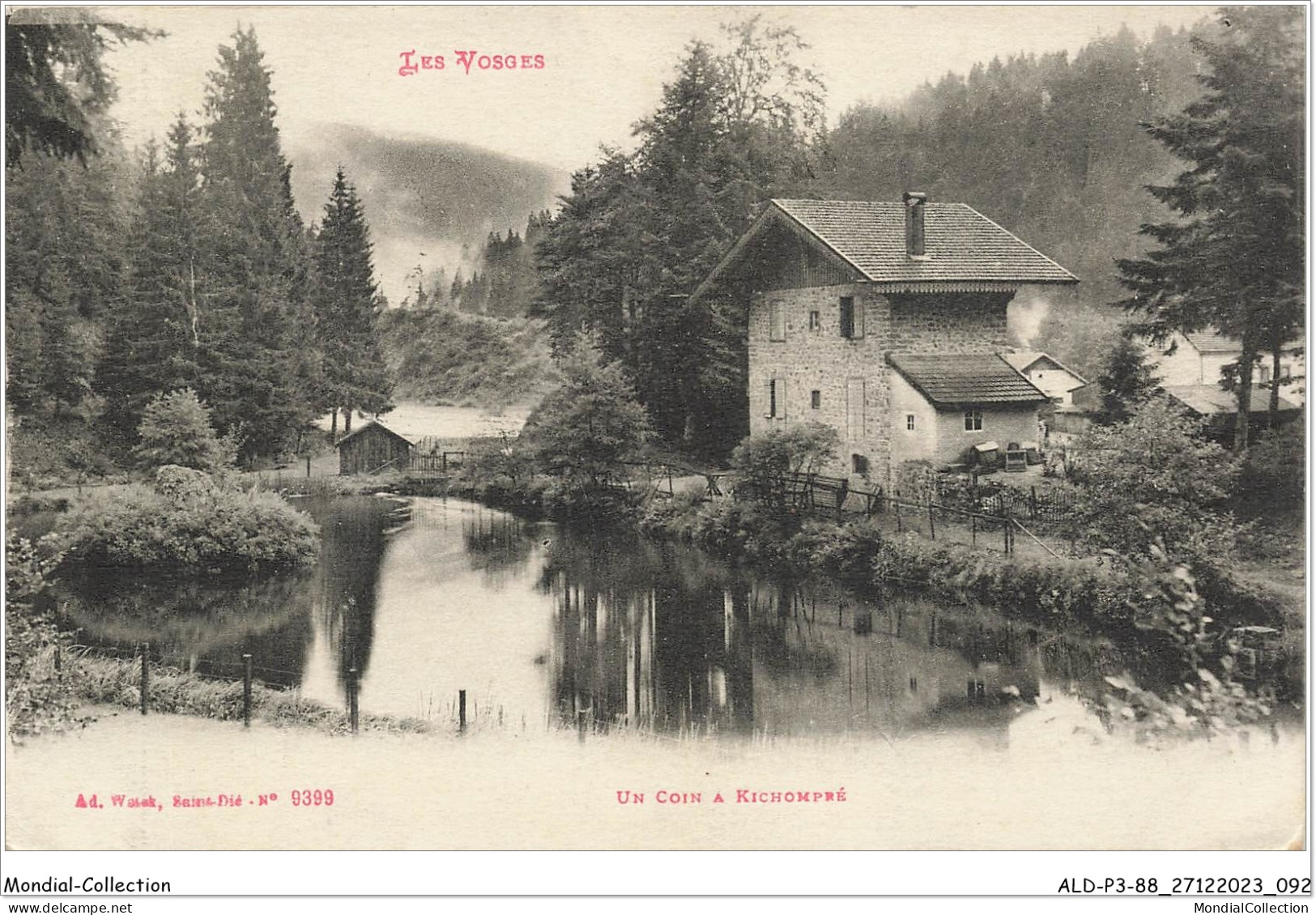 ALDP3-88-0247 - LES VOSGES - Un Coin De KICHOMPRE - Gerardmer