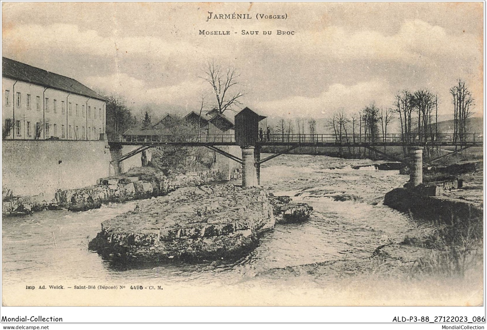 ALDP3-88-0244 - JARMENIL - Moselle - Saut Du Broc - Epinal