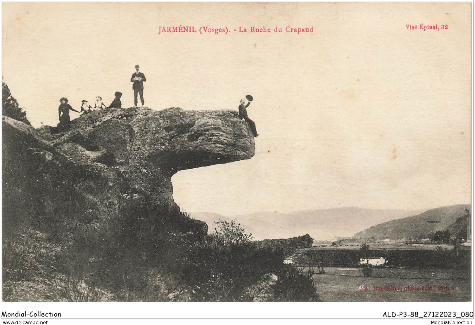 ALDP3-88-0241 - JARMENIL - La Roche Du Crapaud - Neufchateau