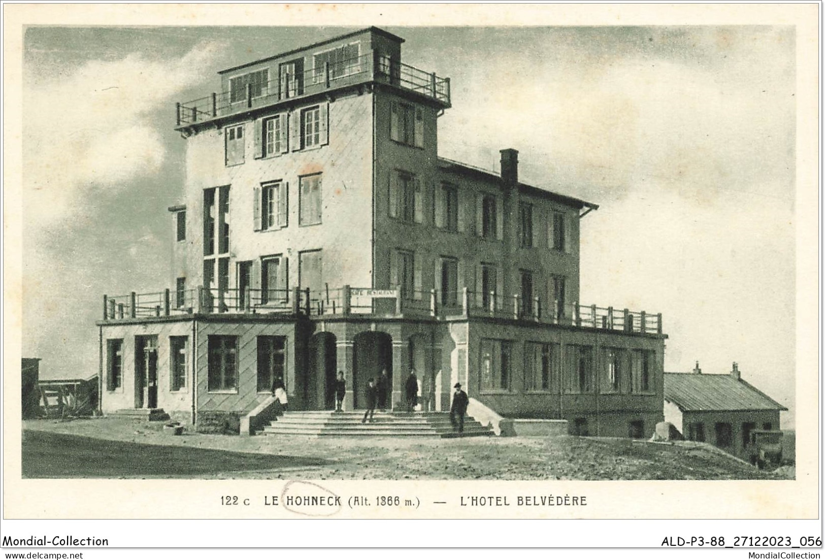 ALDP3-88-0229 - LE HOHNECK - L'hôtel Belvédère - Epinal