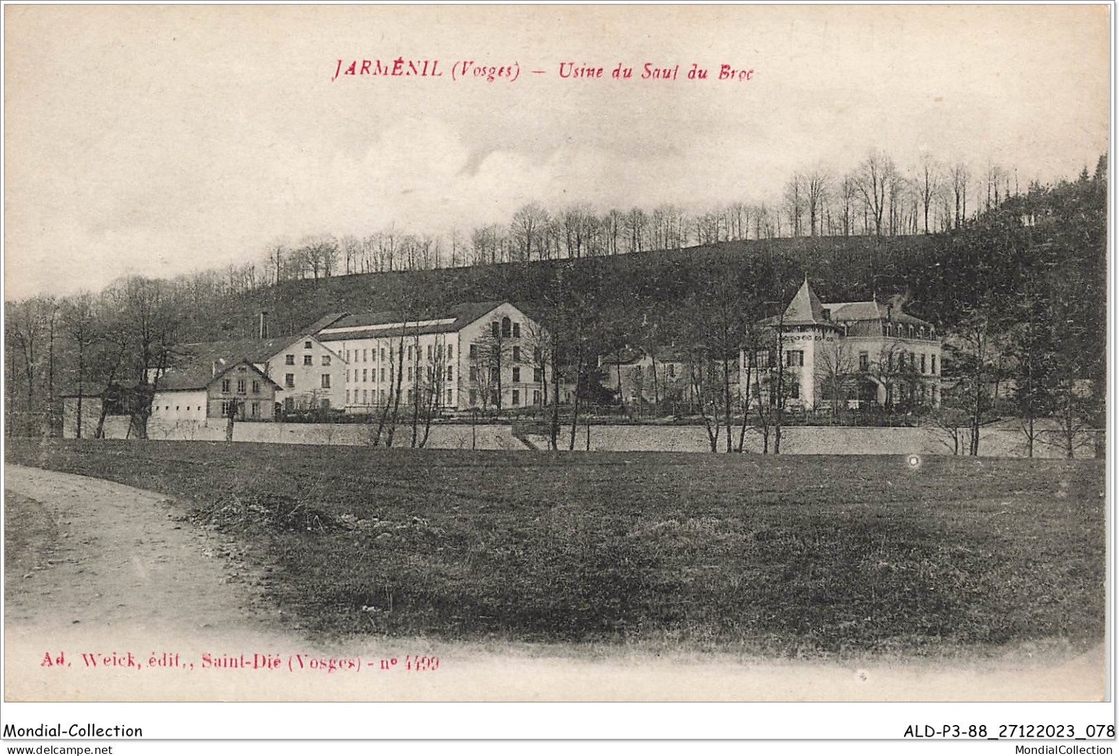 ALDP3-88-0240 - JARMENIL - Usine Du Saut Du Broc - Epinal