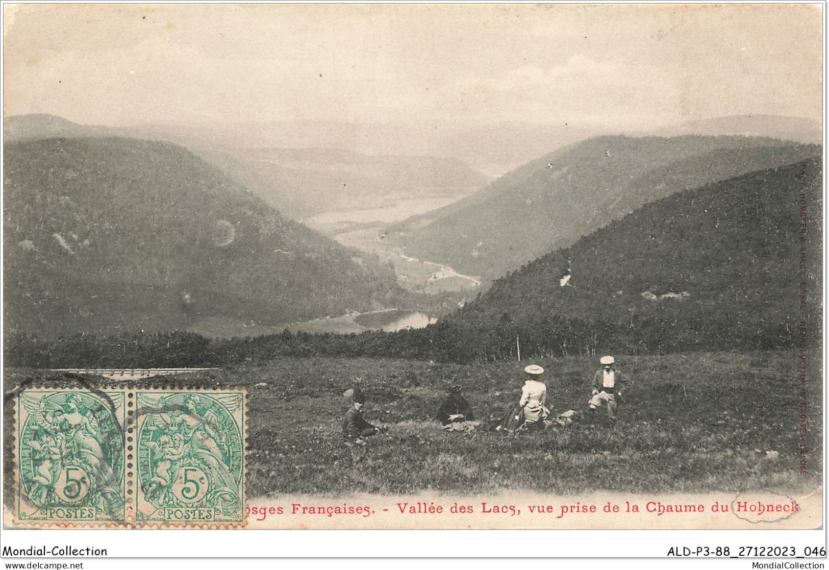 ALDP3-88-0224 - Vallée Des Lacs - Vue Prise De La Chaume Du Hohneck - Epinal