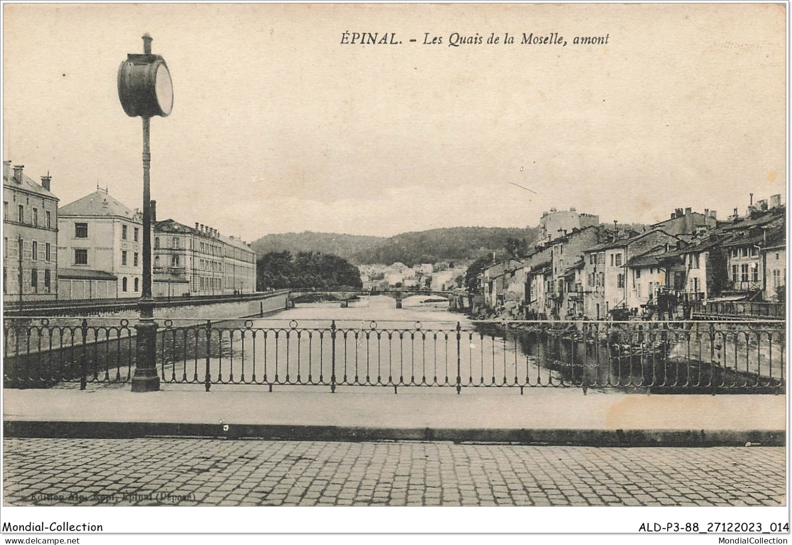 ALDP3-88-0208 - EPINAL - Les Quais De La Moselle - Amont - Epinal