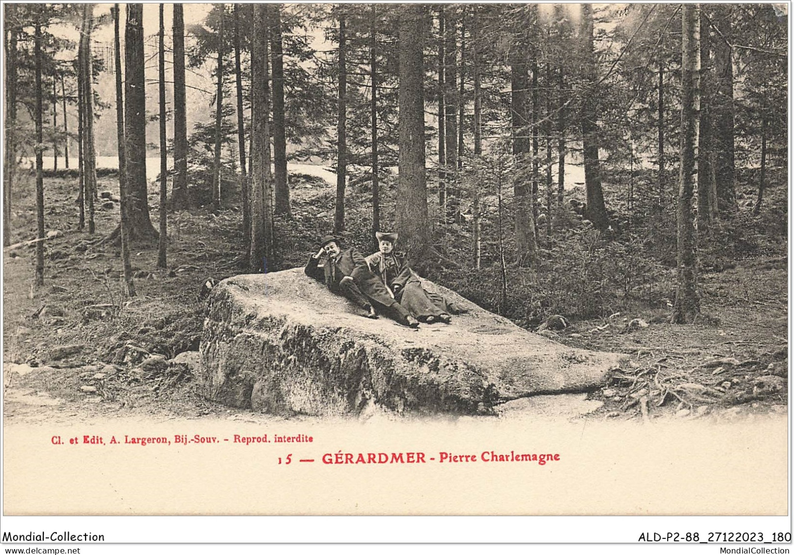 ALDP2-88-0191 - GERARDMER - Pierre Charlemagne - Gerardmer