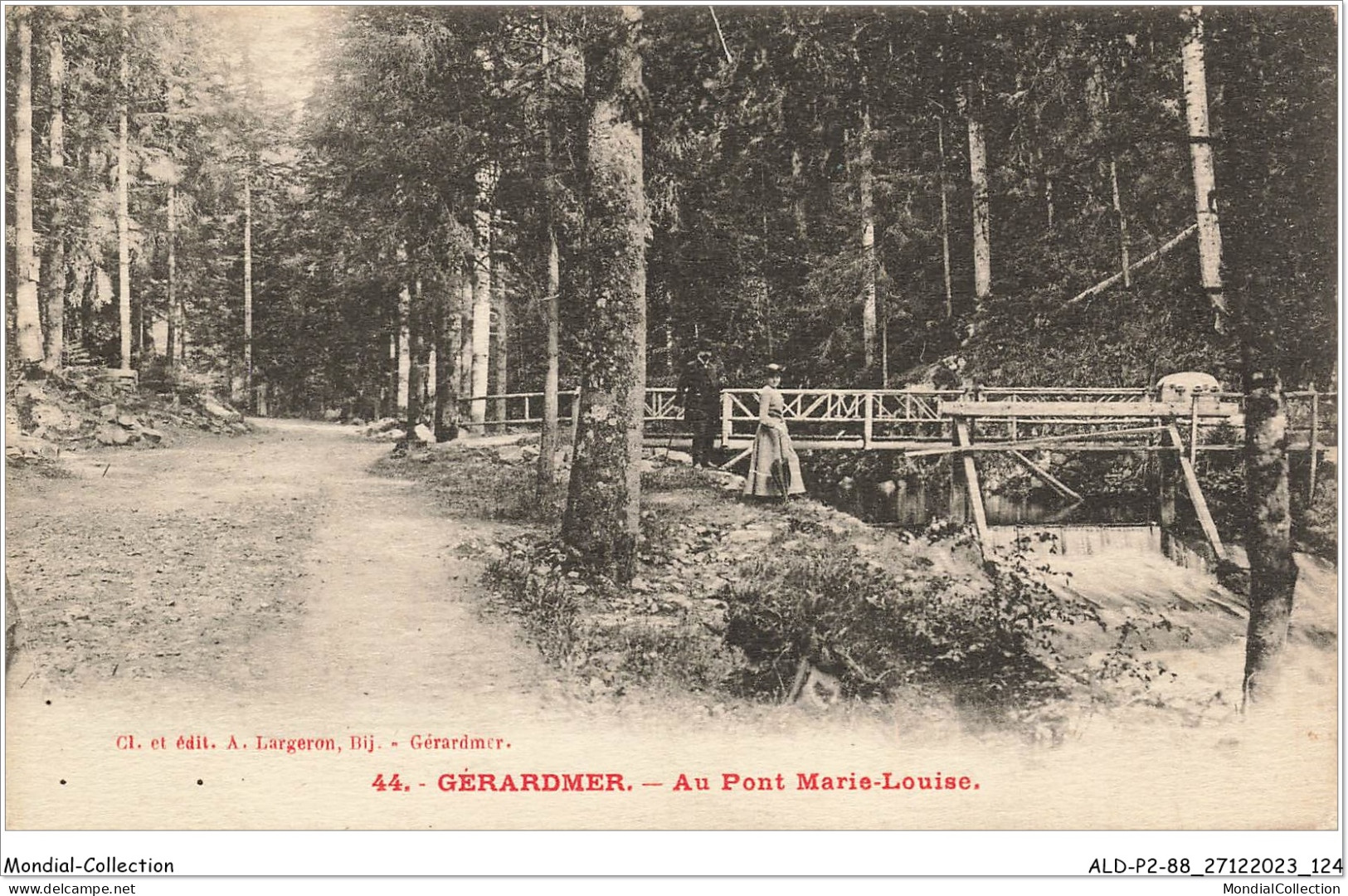 ALDP2-88-0163 - GERARDMER - Au Pont Marie-louise - Gerardmer