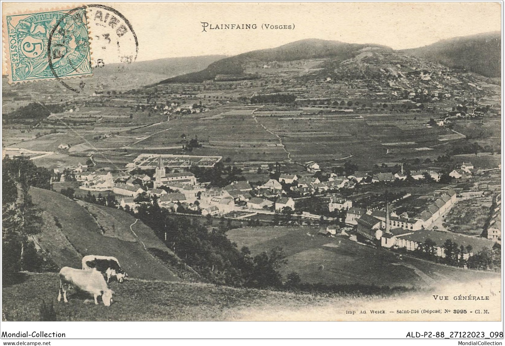 ALDP2-88-0150 - PLAINFAING - Vue Générale - Plainfaing