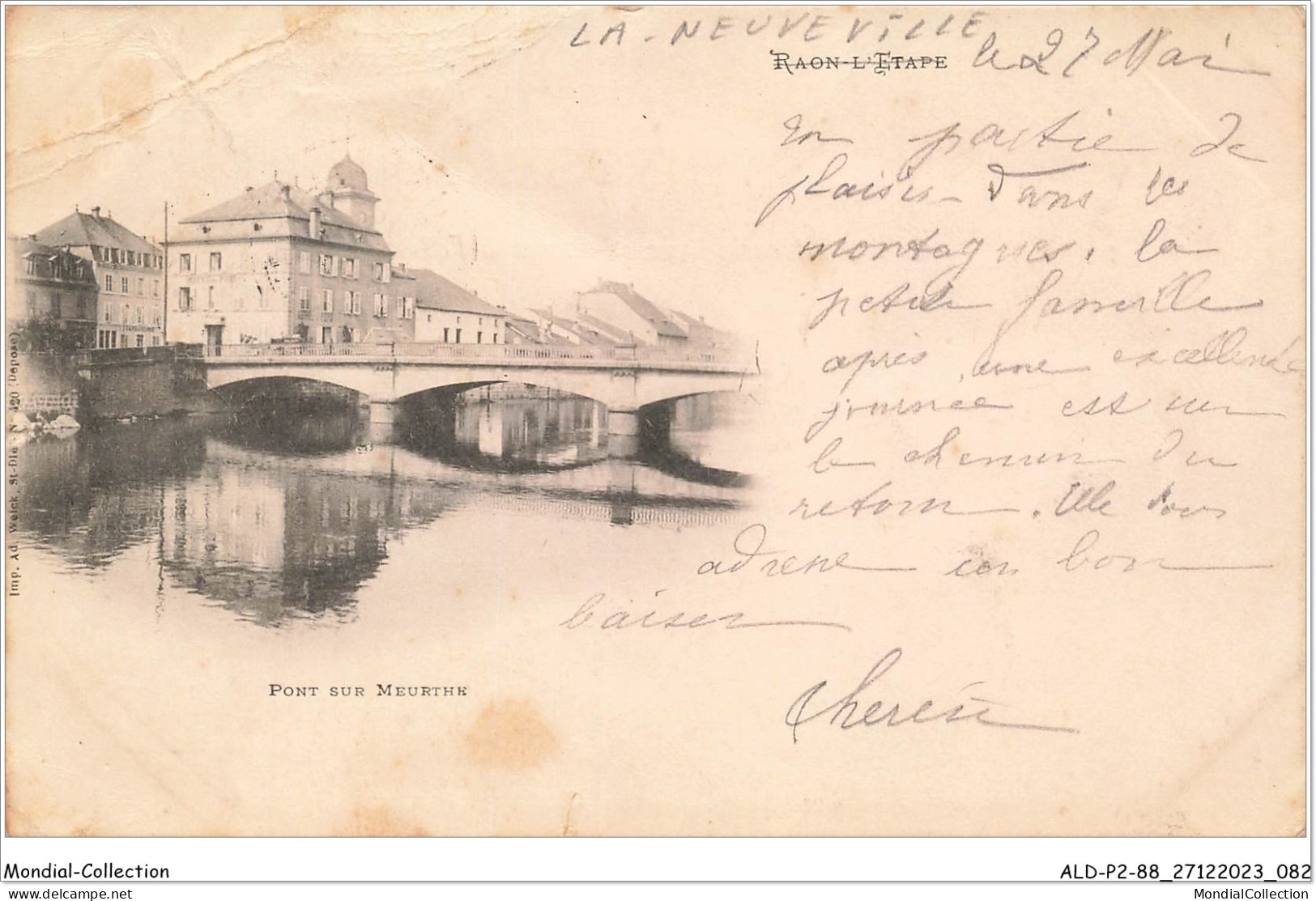 ALDP2-88-0142 - LA NEUVEVILLE-LES-RAON - Pont Sur Meurthe - Saint Die