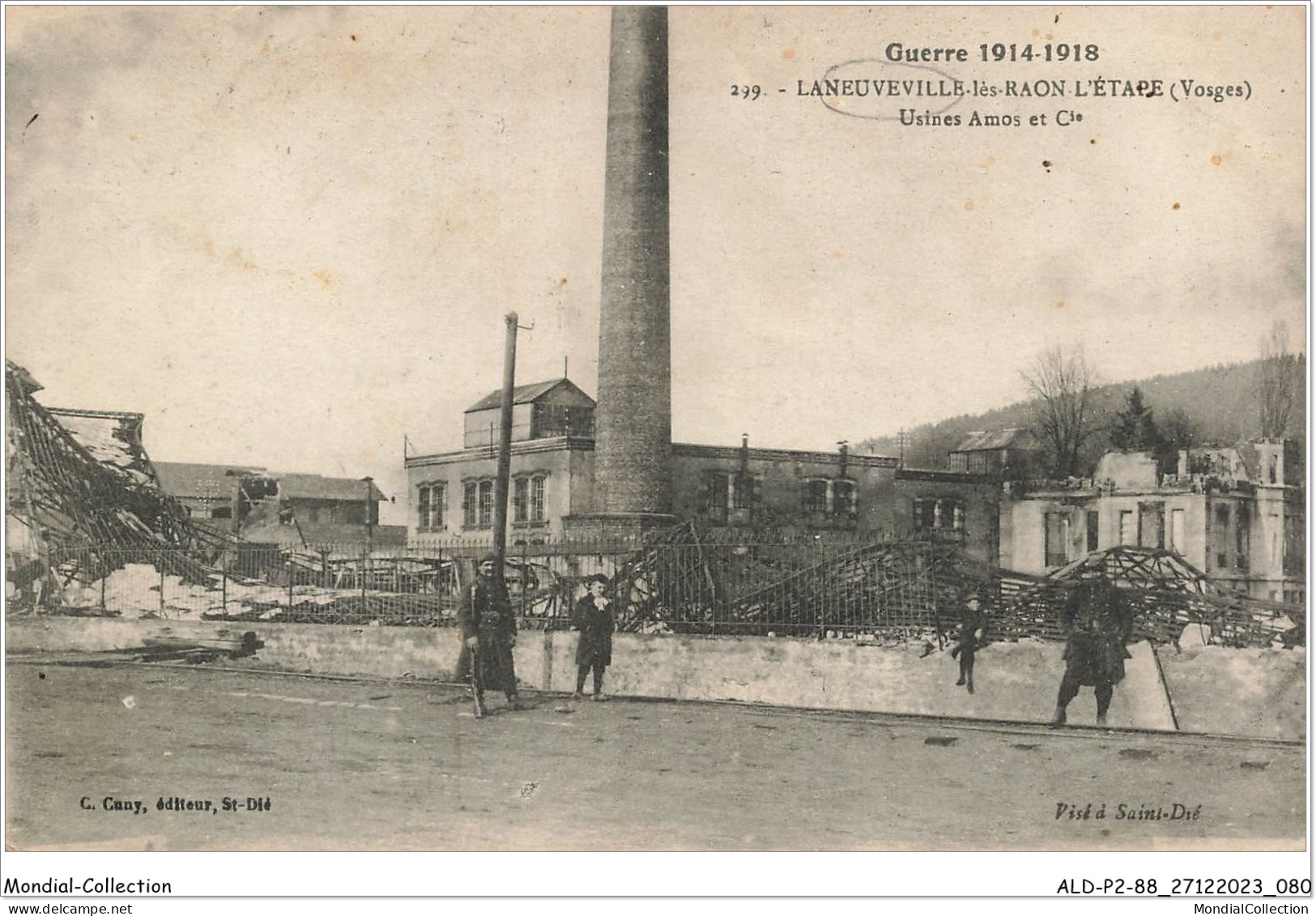 ALDP2-88-0141 - LA NEUVEVILLE-LES-RAON - L'étape - Usine Amos Et Cie - Guerre 1914-1918 - Saint Die