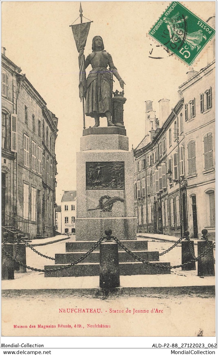 ALDP2-88-0132 - NEUFCHATEAU - Statue De Jeanne D'arc - Neufchateau