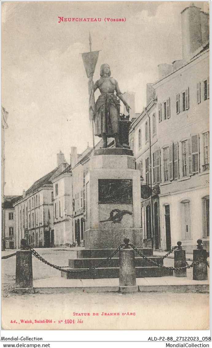 ALDP2-88-0130 - NEUFCHATEAU - Statue De Jeanne D'arc - Neufchateau