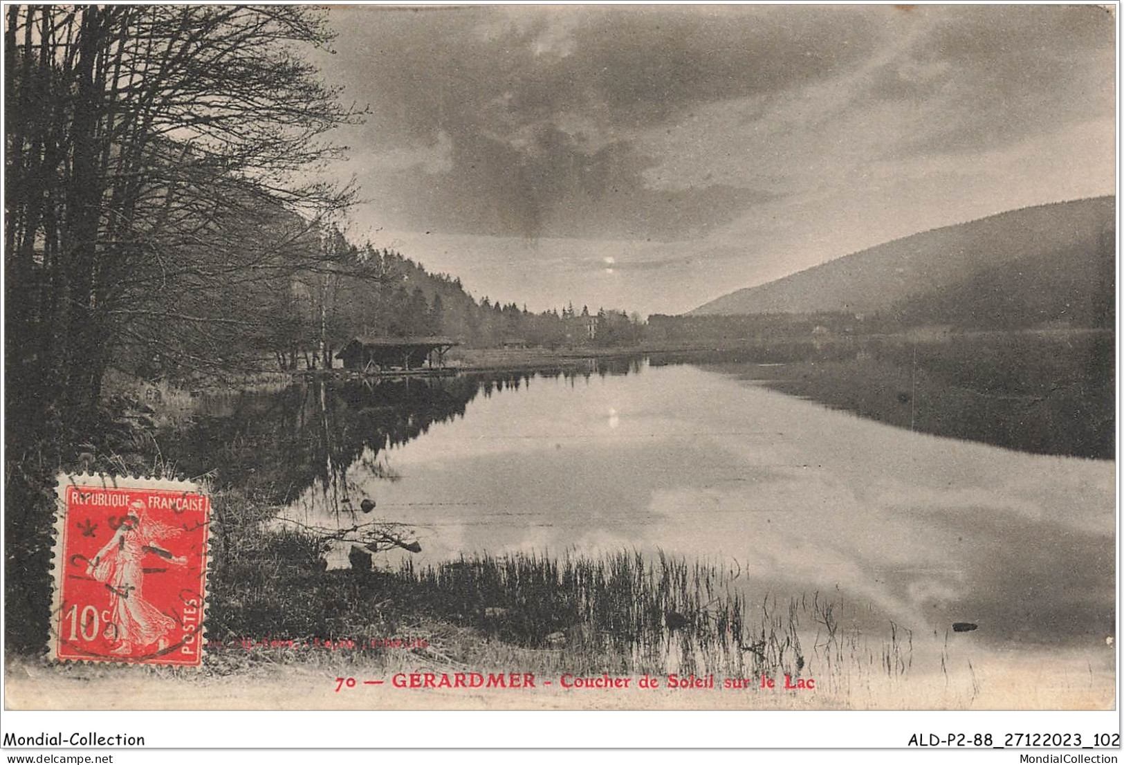 ALDP2-88-0152 - GERARDMER - Coucher De Soleil Sur Le Lac - Gerardmer