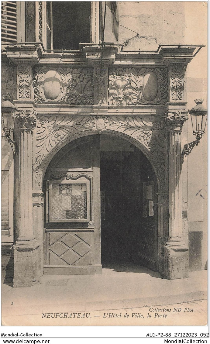 ALDP2-88-0127 - NEUFCHATEAU - L'hôtel De Ville - La Porte - Neufchateau