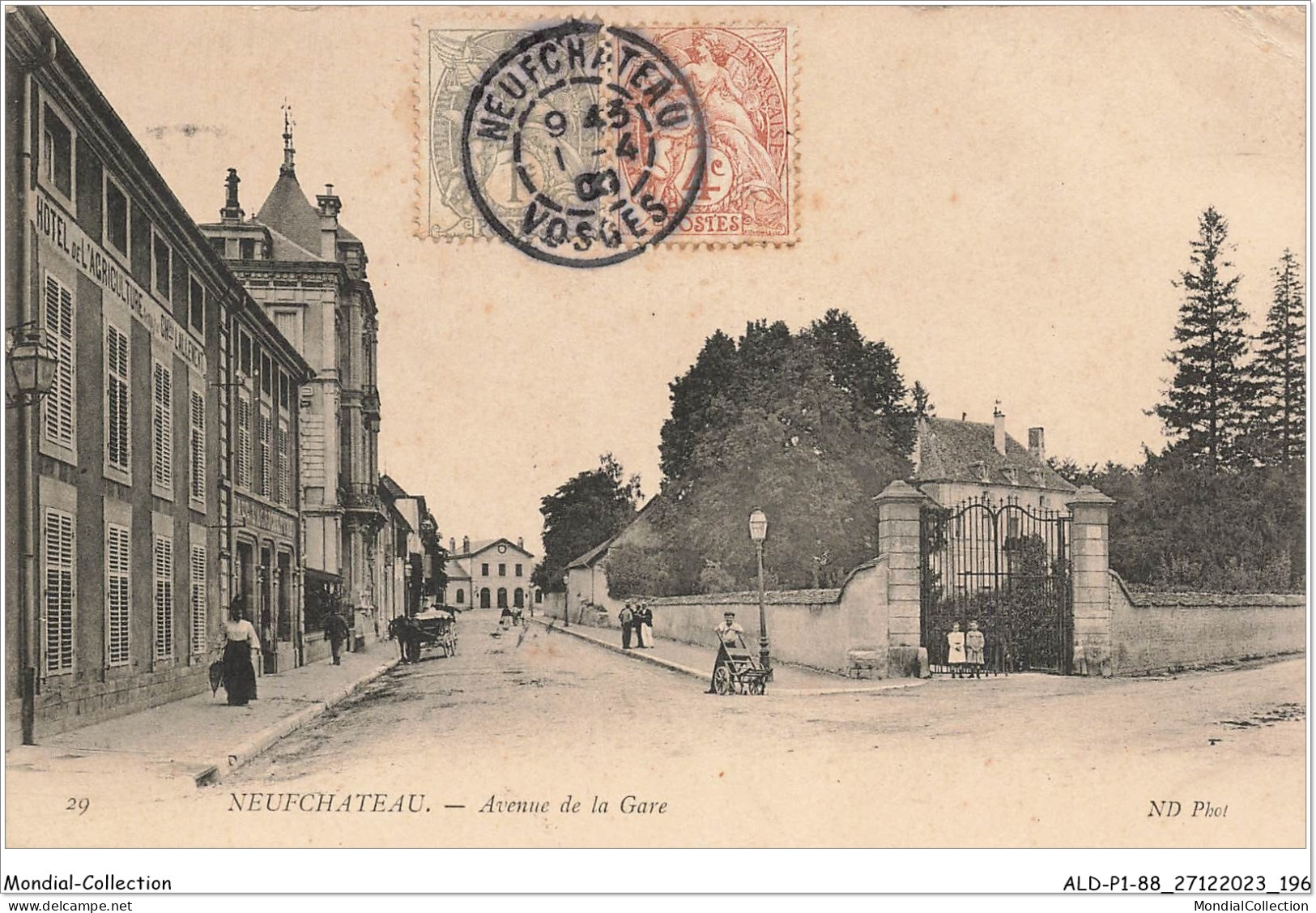 ALDP1-88-0099 - NEUFCHATEAU - Avenue De La Gare - Neufchateau