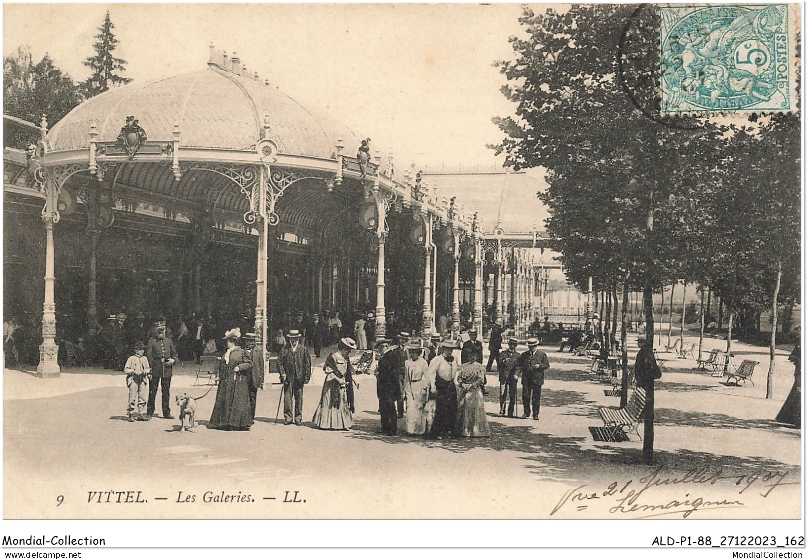 ALDP1-88-0082 - VITTEL - Les Galeries - Contrexeville