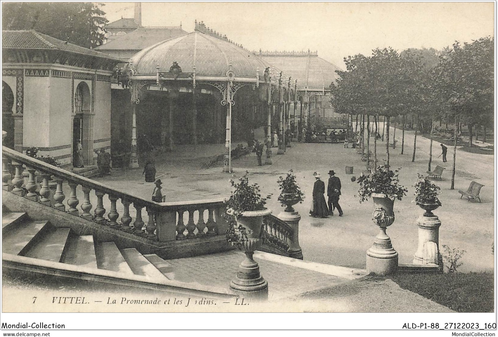 ALDP1-88-0081 - VITTEL - La Promenade Et Les Jardins - Contrexeville