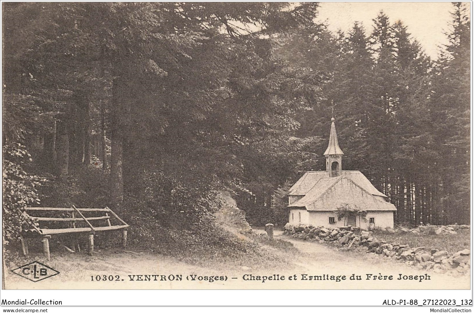 ALDP1-88-0067 - VENTRON - Chapelle Et Ermitage Du Frère Joseph - Epinal