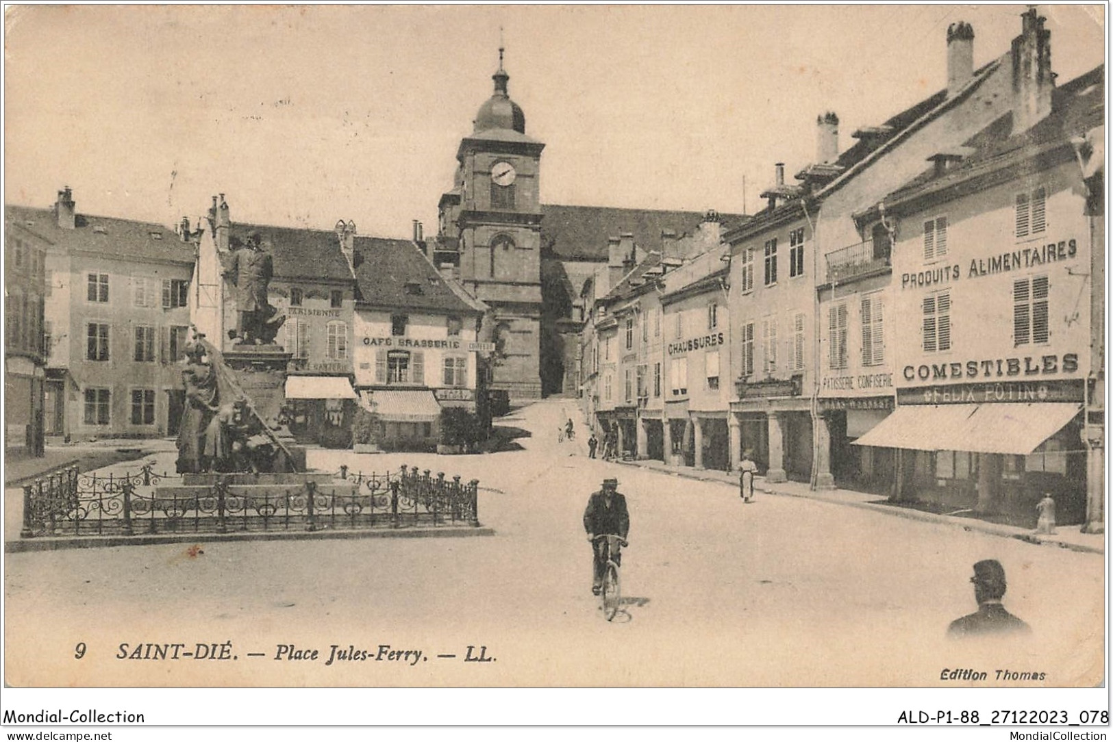 ALDP1-88-0040 - SAINT-DIE - Place Jules-ferry - Saint Die