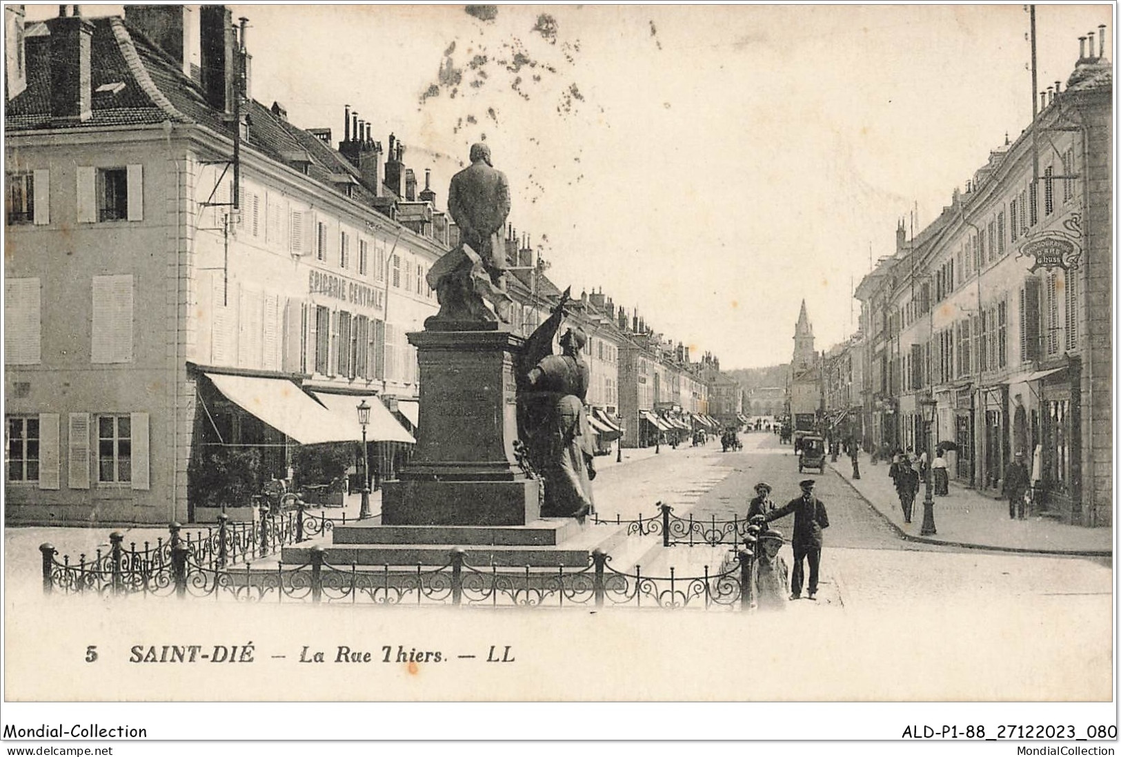 ALDP1-88-0041 - SAINT-DIE - La Rue Thiers - Saint Die