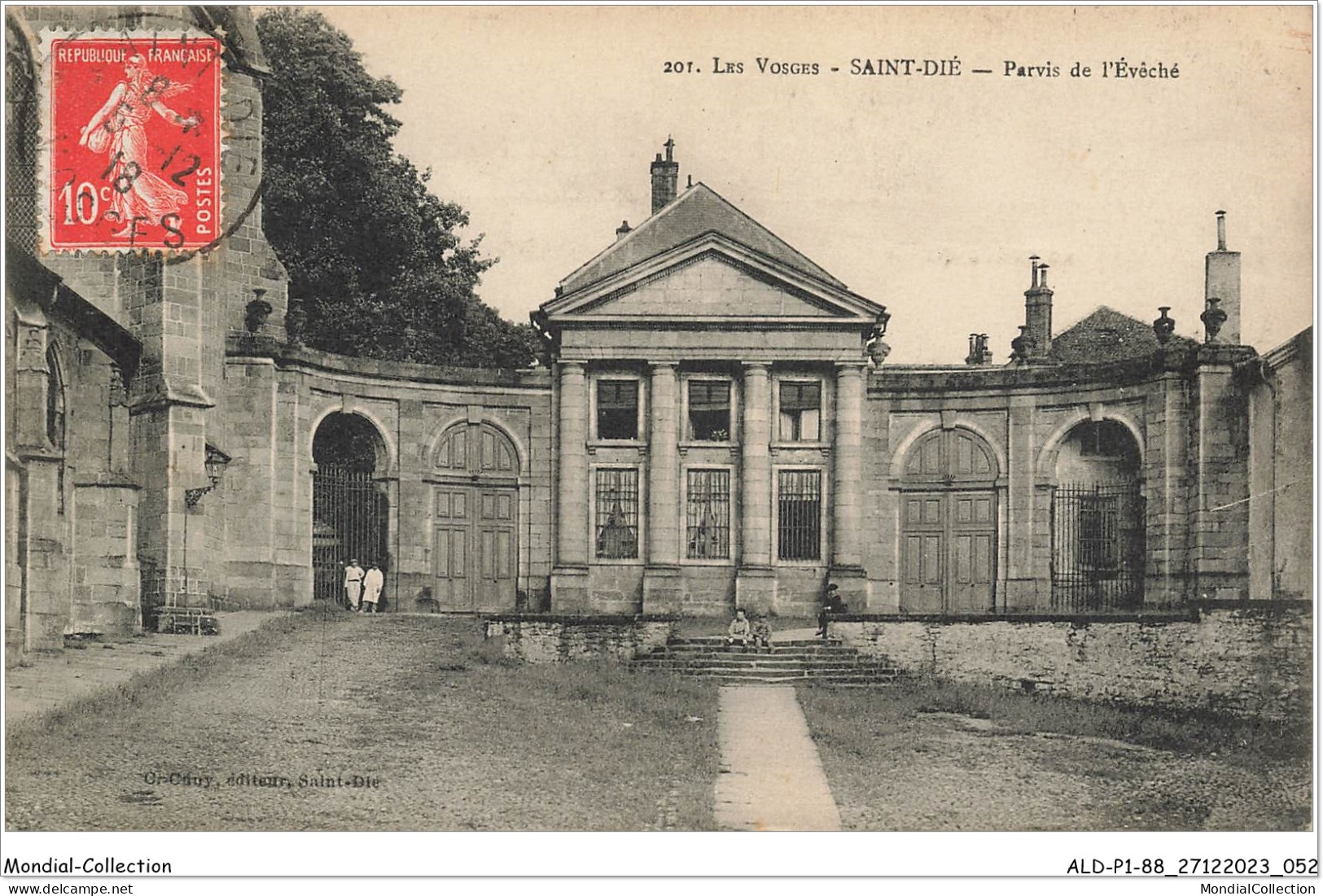 ALDP1-88-0027 - SAINT-DIE - Parvis De L'évêché - Saint Die