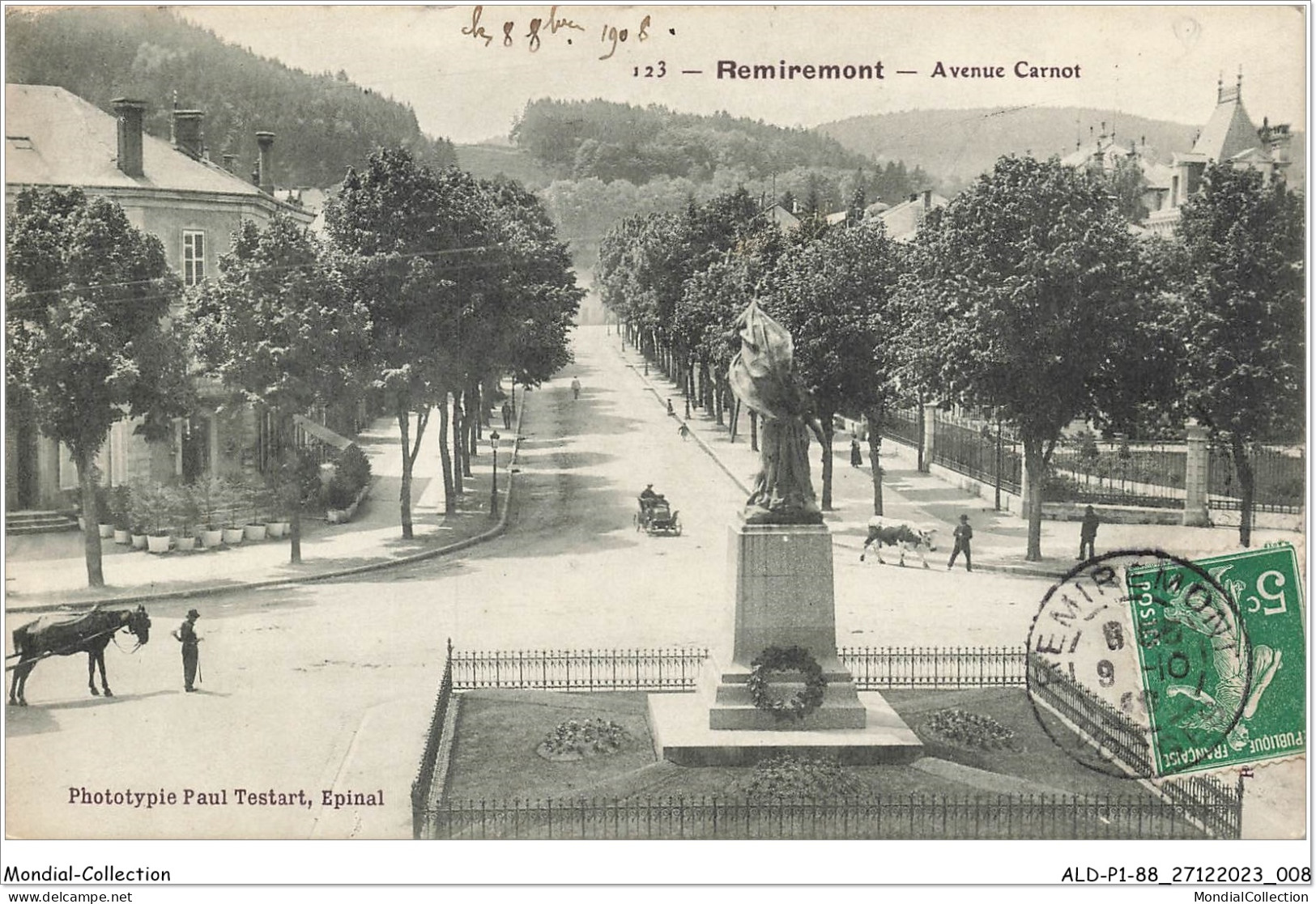 ALDP1-88-0005 - REMIREMONT - Avenue Carnot - Remiremont