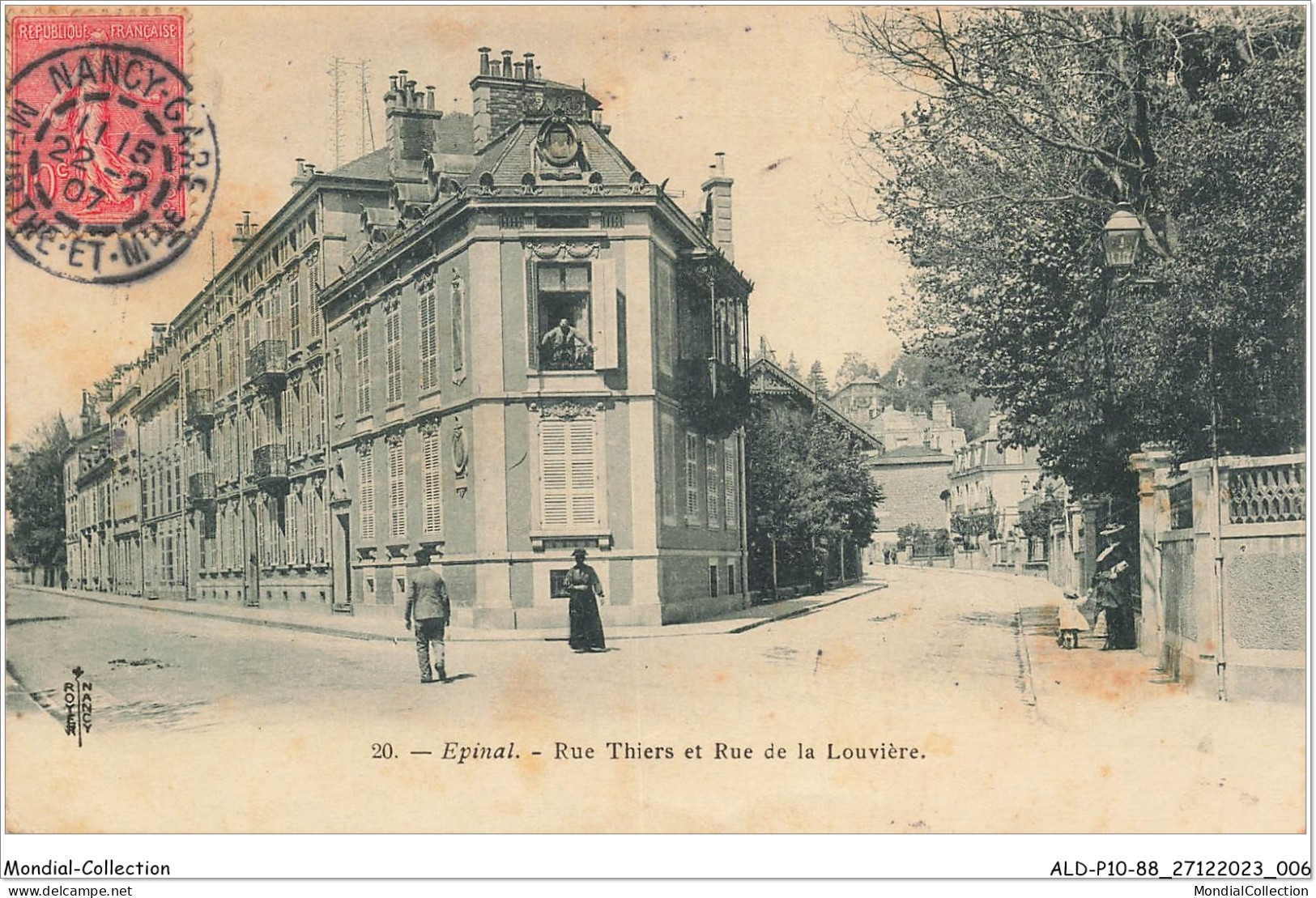 ALDP10-88-0904 - EPINAL - Rue Thiers Et Rue De La Louvière - Epinal