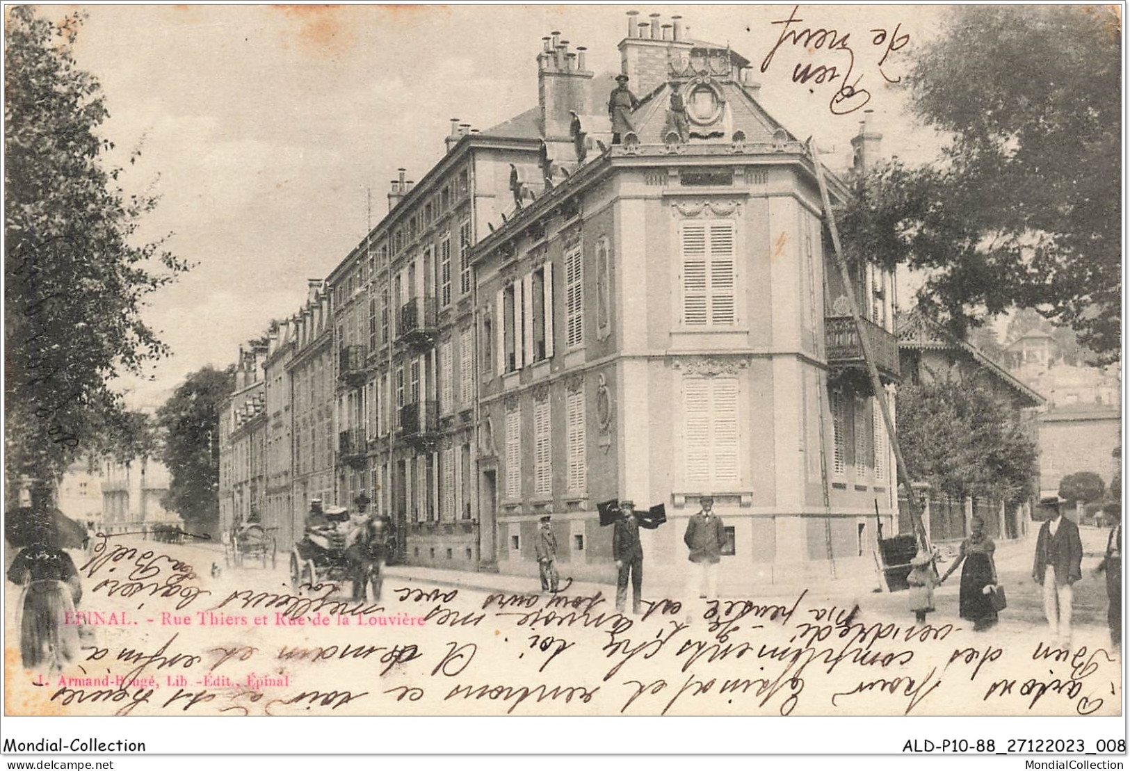 ALDP10-88-0905 - EPINAL - Rue Thiers Et Rue De La Louvière - Epinal