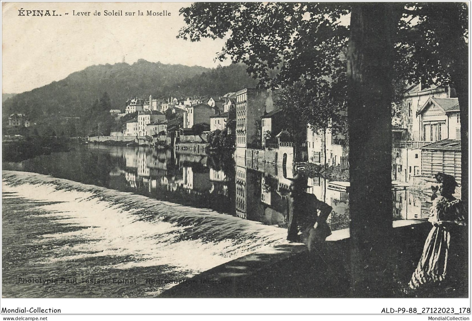 ALDP9-88-0890 - EPINAL - Lever De Soleil Sur La Moselle - Epinal