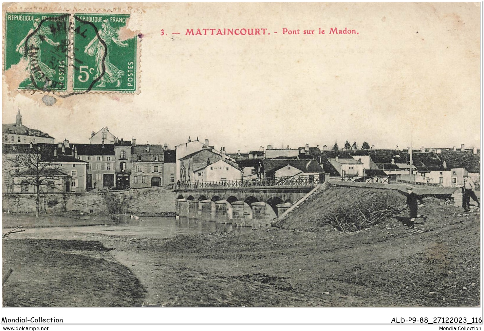 ALDP9-88-0859 - MATTAINCOURT - Pont Sur Le Madon - Neufchateau