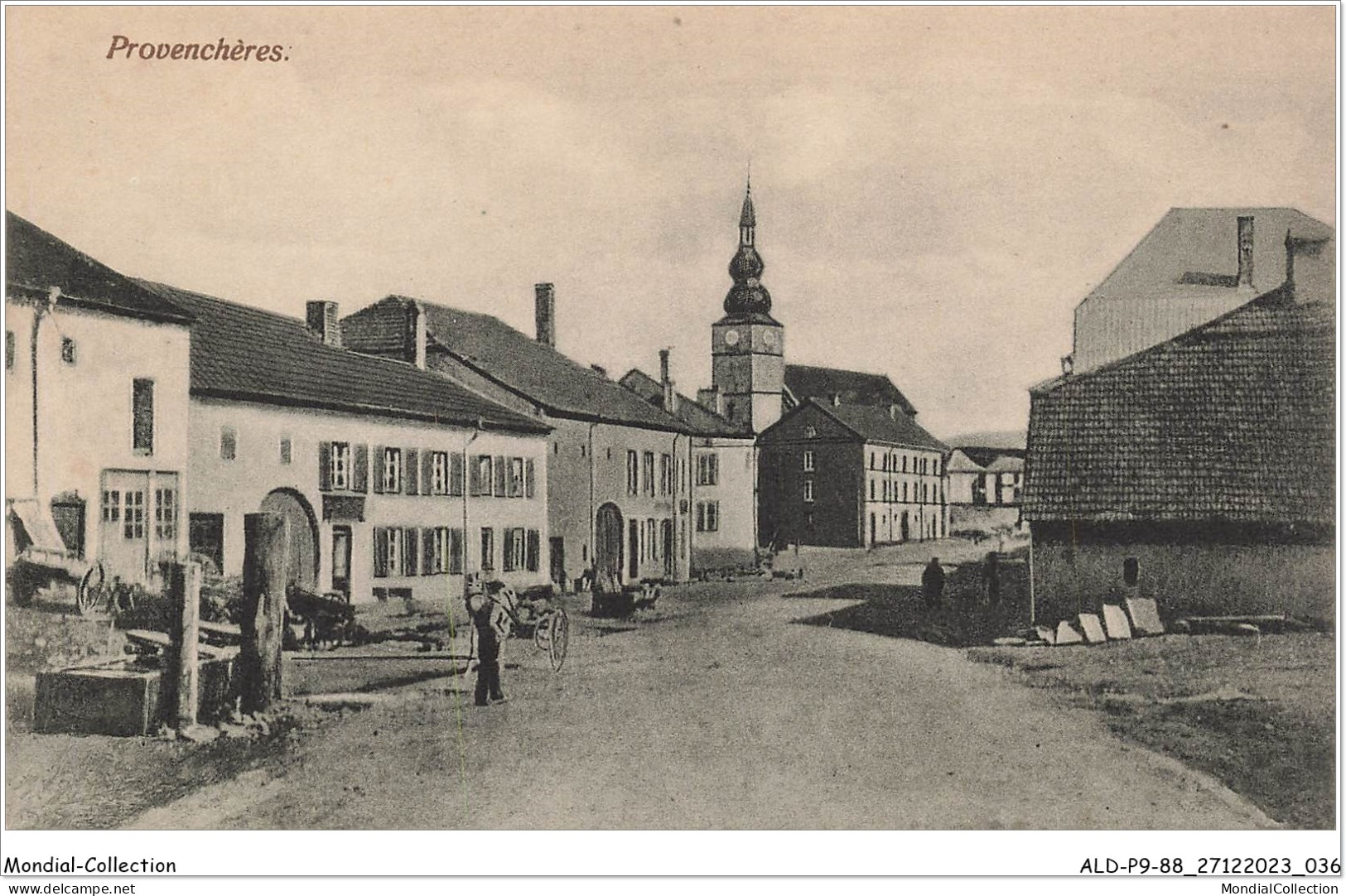 ALDP9-88-0819 - PROVENCHERES - La Route Et Les Constructions - Provencheres Sur Fave