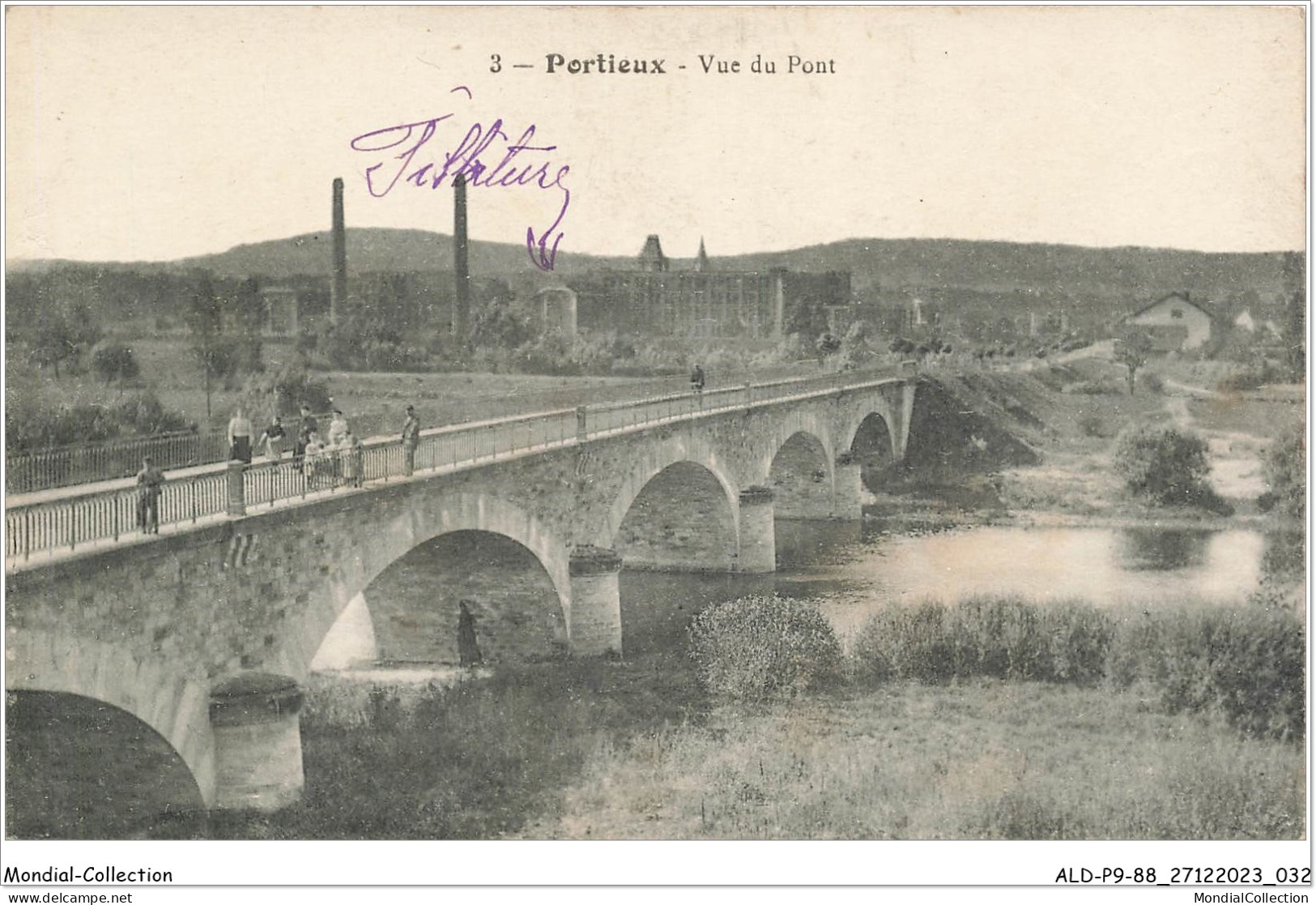 ALDP9-88-0817 - PORTIEUX - Vue Du Pont - Epinal